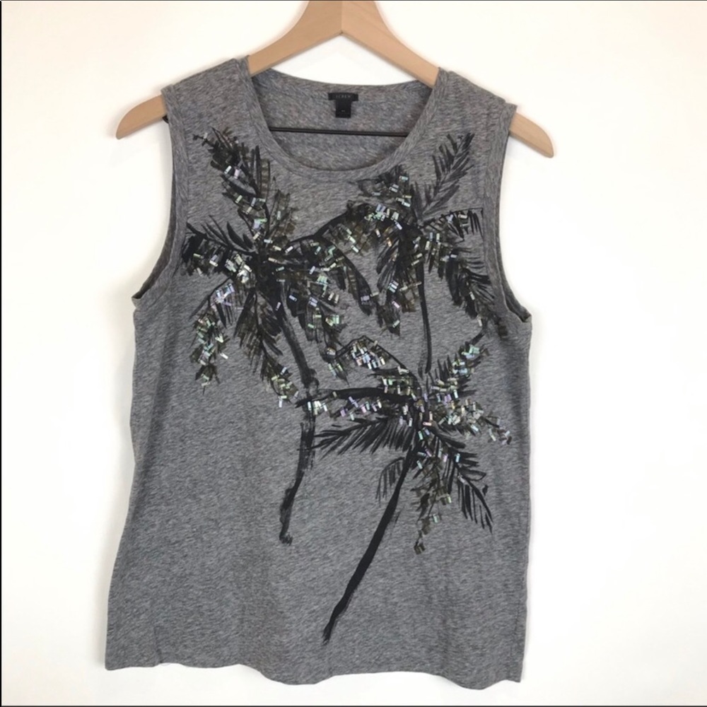 J. Crew sleeveless tee - Picture 2 of 6